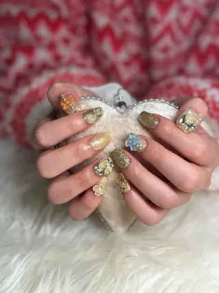 ネイル momochick所属・momochick_ Aoiのネイルデザイン