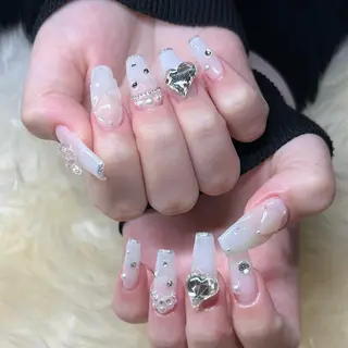 ロング 💜MIYA nail川崎店のネイルデザイン