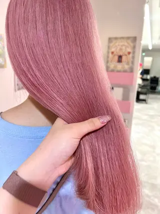 ロング ナナ♡レイヤーカット ♡似合わせカラーのヘアスタイル