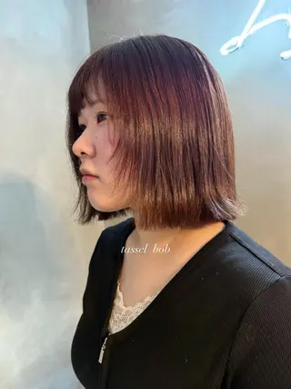 ショート LeAng所属・佐伯 桃のヘアスタイル