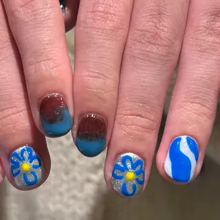 ネイル 個性派ネイル シノのネイルデザイン