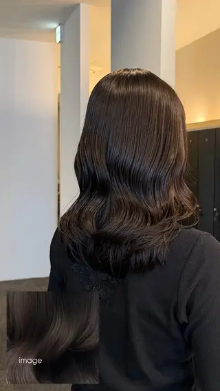 ミディアム カラー mashu/ブリーチ /パーマ/ranaのヘアスタイル