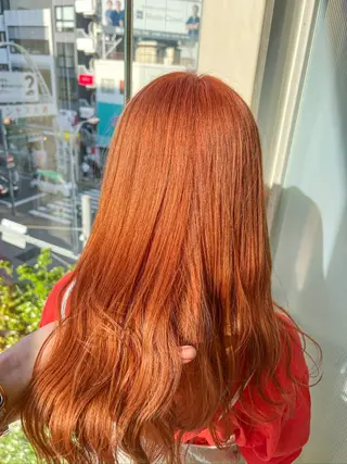 セミロング カラー hair &make SAWA所属・滝沢 智希のヘアスタイル