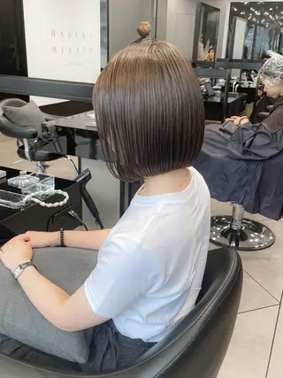 ミディアム HARUKI MINATO JAPAN　東京店所属・川田大輝 ナチュラル モード/表参道のヘアスタイル