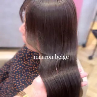 ロング カラー ヘアアレンジ 🎀韓国レイヤー🎀 顔周り とばみかのヘアスタイル