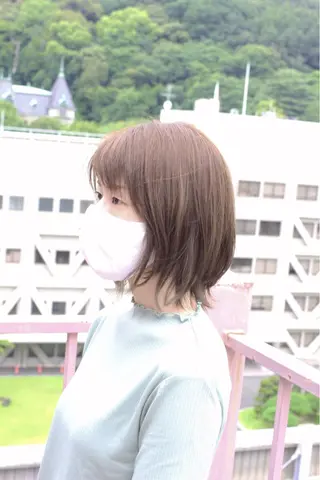 ショート カラー 土居 正季のヘアスタイル