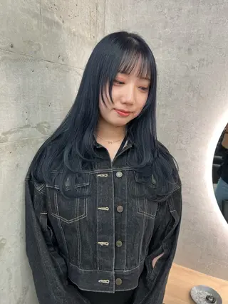 セミロング 🫧ふじたまゆ🫧 レイヤーカット✂︎のヘアスタイル