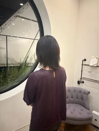 ミディアム 和泉市/ mahae/原田のヘアスタイル