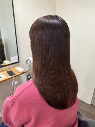 ロング 尾崎 由依のヘアスタイル