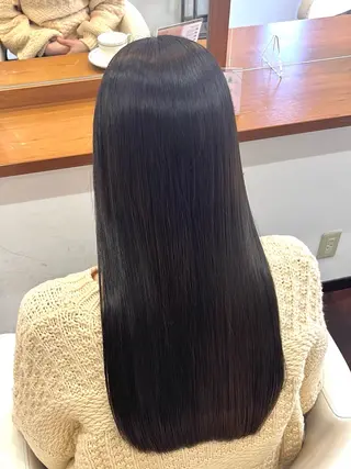 ロング オートクチュールランコントレ西京極店所属・今在家 玲【艶髪スト レート/メンズ特化】のヘアスタイル