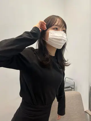 カラー kida nanaeのヘアスタイル