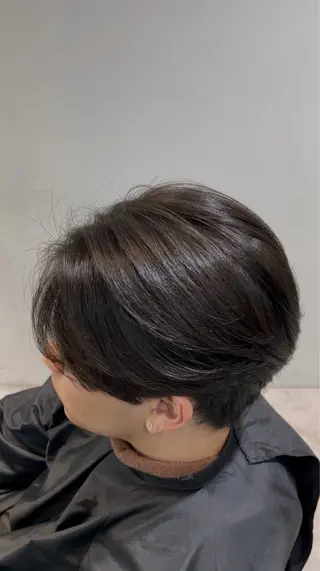 ショート メンズ 菅野 智敬のヘアスタイル