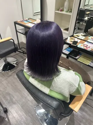 ミディアム カラー 艶髪レイヤー上田 紗也🇰🇷💗のヘアスタイル