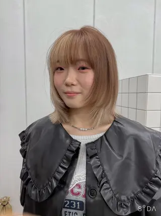 ミディアム カラー 関 京磨のヘアスタイル