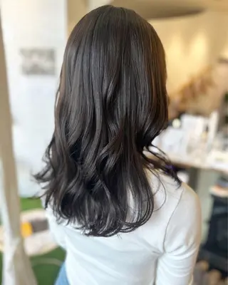 ロング 韓国風レイヤーカット 🇰🇷❕モカのヘアスタイル
