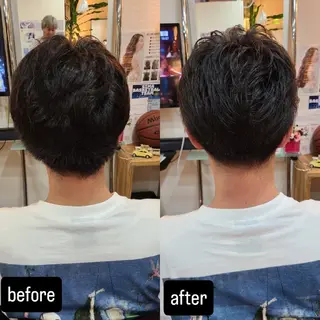 メンズ シ マのヘアスタイル