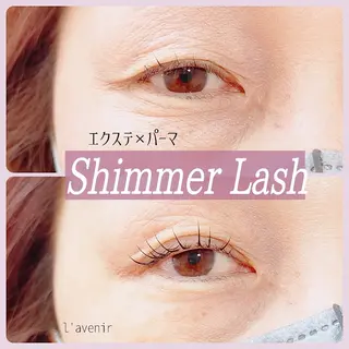 マツエク・マツパ l'avenir所属・l'avenir yukaのマツエク・マツパデザイン