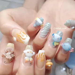 ネイル おで@ oderi_nailのネイルデザイン