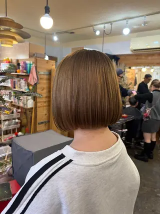 ショート JuJu (orange)のマツエク・マツパデザイン