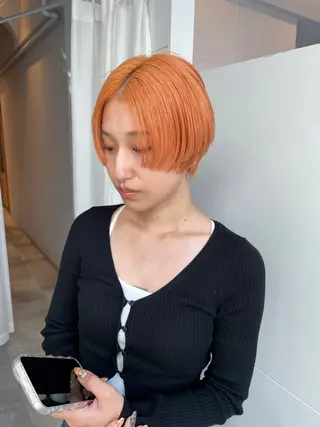 ショート shiro　mlife所属・山岡 拓也のヘアスタイル