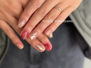 ネイル Nail salon Roovely 代官山店【ネイルサロンルブリー】所属・roovely Rumi/ニュアンスのネイルデザイン