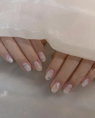 ネイル RAFFINE haru🦋🩵のネイルデザイン