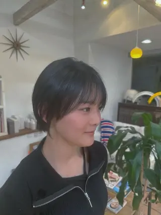 ショート KAKERU/ボブ/ ショート/パーマ🌱のヘアスタイル