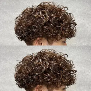 パーマ メンズ イケメン製造機 🔥上原沙羅🔥のヘアスタイル