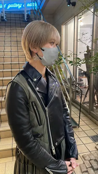 ショート 原宿/ケパーマ 🧺ユウマのヘアスタイル