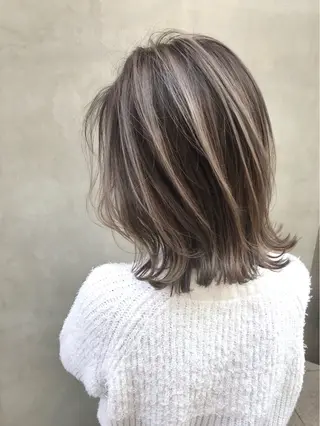 ロング カラー 浅井 寛十朗のヘアスタイル