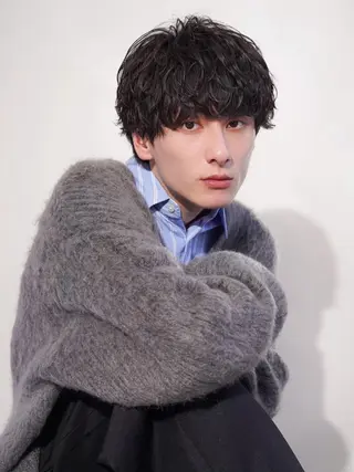 ミディアム パーマ メンズ SENSE所属・⛓メンズ特化⛓ あすみのヘアスタイル