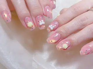 ネイル 🎀ネイルサロン エクラYUI🎀のネイルデザイン