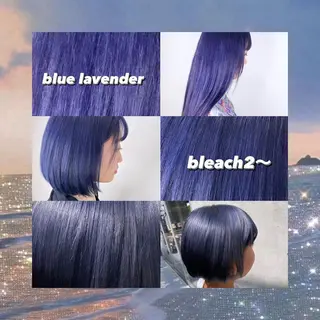 ロング カラー ヘアアレンジ 韓国レイヤーカット/ 儚げカラーチナツのヘアスタイル