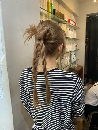 ロング ヘアアレンジ アレンジ指名 no.1✨ｈａｋｏのヘアスタイル
