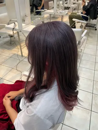 セミロング カラー 🏰縮毛矯正 🏰NOAのヘアスタイル