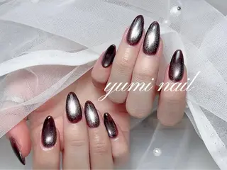 ネイル 𝐲𝐮𝐦𝐢🎀 長さ出しデザイン専門のネイルデザイン