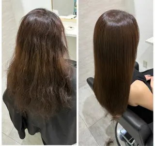 ロング 本町/酸性縮毛矯正 髪質改善/財間一正のヘアスタイル