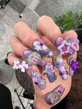 ネイル 個性派／中韓ネイル SAKURAのネイルデザイン