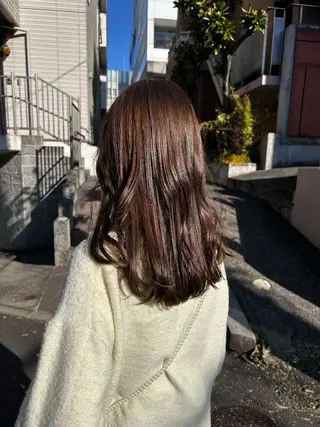 ロング 暗髪🐈‍⬛艶髪☔︎ 愛弥のヘアスタイル