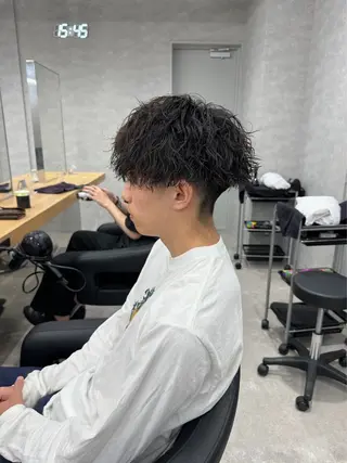パーマ メンズ 新世代パーマ⚡️ の達人トモ⚡️のヘアスタイル