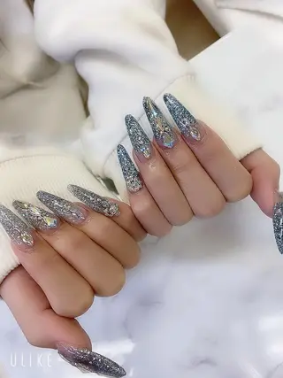 ロング JNA認定講師🌸 RIEのネイルデザイン