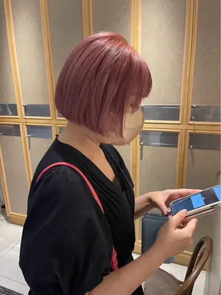 ショート lulu.表参道所属・似合わせレイヤー✨️ RIEのヘアスタイル