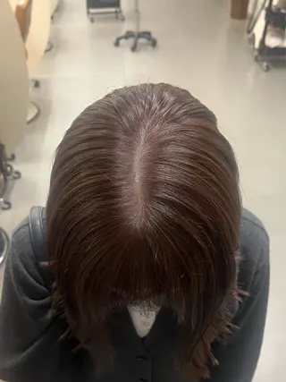 カラー 新美 あかねのヘアスタイル