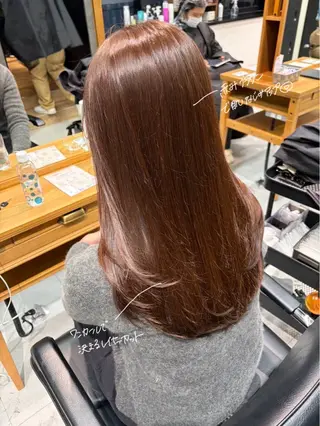 ロング カラー ✨横須賀髪質改善✨️ 加藤 百音のヘアスタイル