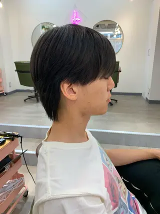 ミディアム メンズ/柏/パーマ/ チハヤのヘアスタイル