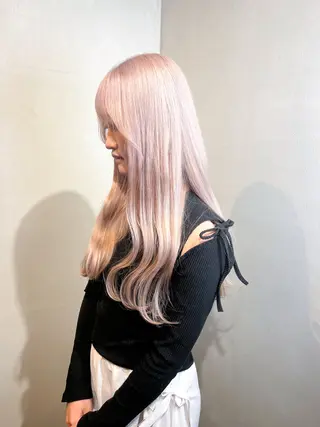 ロング Aya/四条烏丸/ インナーカラーのヘアスタイル