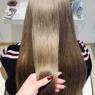 ロング 暖色カラー/髪質改善 /メンズ🧡莉南のヘアスタイル