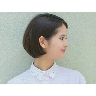 ショート カラー パーマ ヘアアレンジ ネイル マツエク・マツパ iplus まつげ、眉毛、耳つぼのマツエク・マツパデザイン