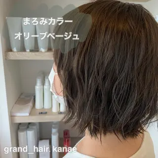 ミディアム ホラオク カナエのヘアスタイル