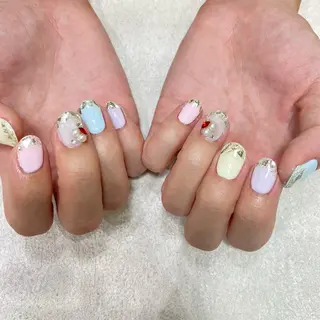ネイル Rire_eye+beauty_nail所属・Rire_ nail_yukiのネイルデザイン